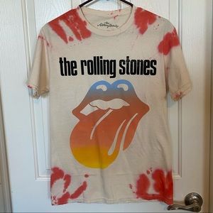 UO distressed band tee